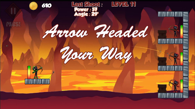 Stickman Bow Mastery: Flying Arrows图片5