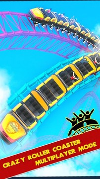 Roller Coaster Racing 3D 2 player图片1