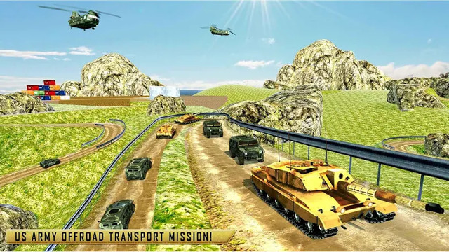US Army Transporter Submarine Driving Games图片6