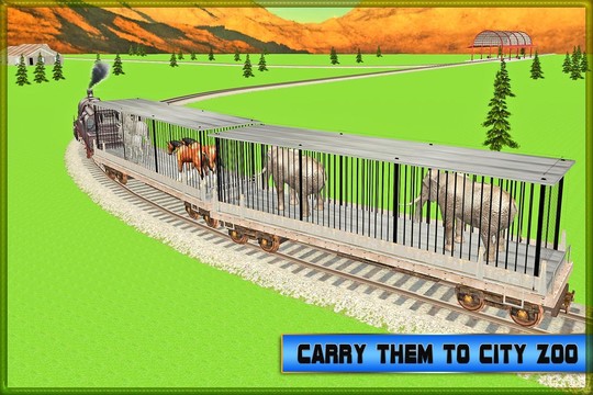 火车运输：动物园里的动物图片14