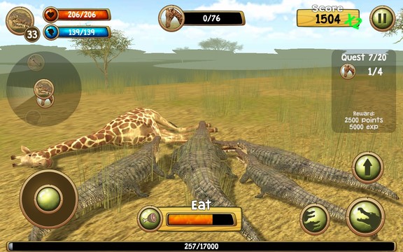 Wild Crocodile Simulator 3D图片1