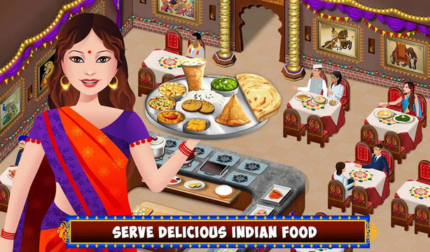 印度食品餐厅厨房故事烹饪游戏图片5