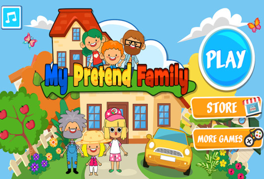 My Pretend Home & Family - Kids Play Town Games!图片4