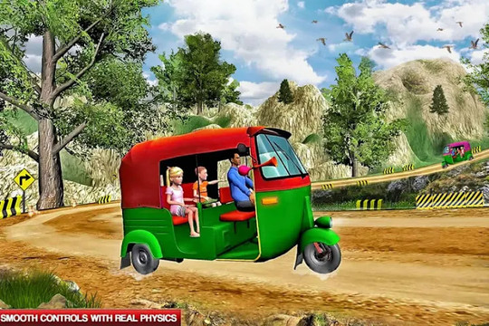 现代汽车人力车司机3D图片2