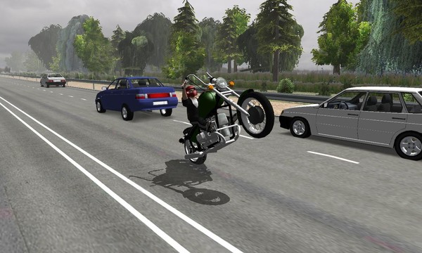 Russian Moto Traffic Rider 3D图片2