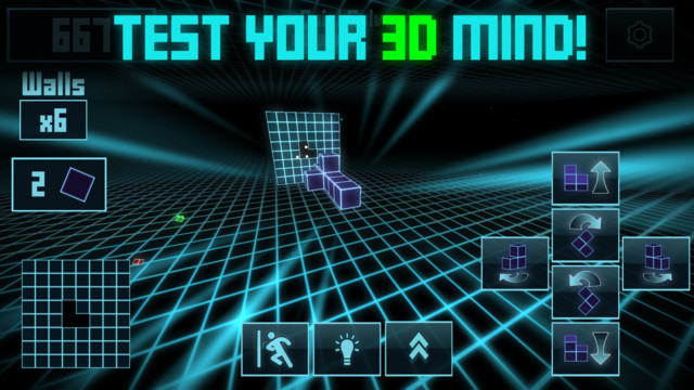 Kyoobix - 3D Cube Grid Arcade图片5