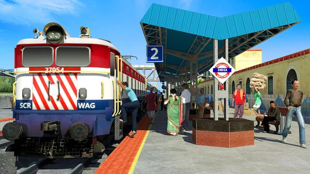 Indian Train Simulator 2018图片5