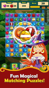 Witchy Wizard Match 3 Games图片3