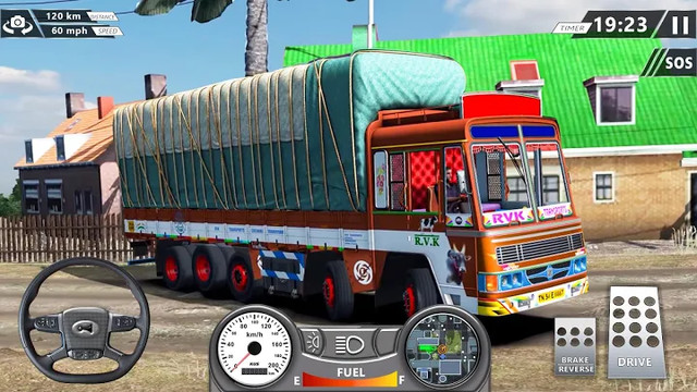 Real Euro Cargo Truck Simulator Driving Free Game图片2