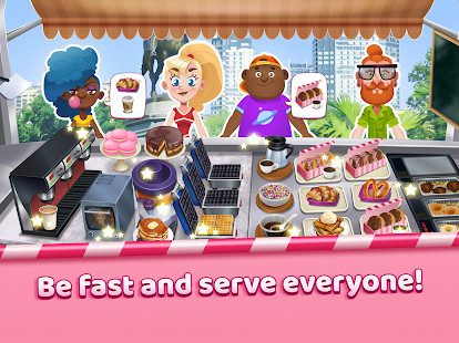 Boston Donut Truck - Fast Food Cooking Game图片4