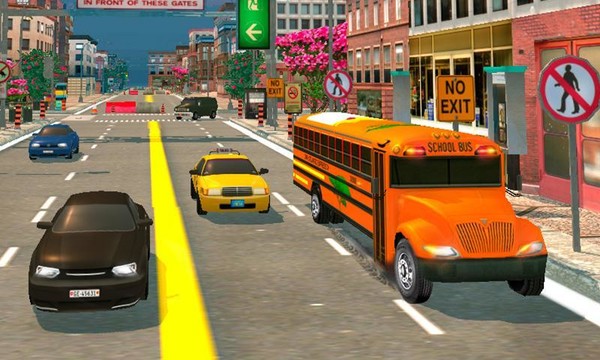 高中巴士驾驶3D图片2