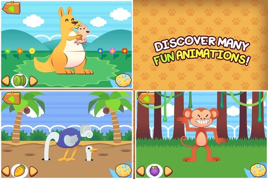 Meet the Zoo Animals - Educational Game For Kids图片6