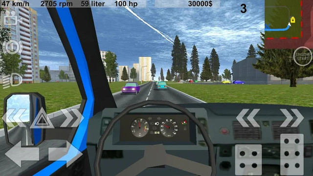 Russian Light Truck Simulator图片2
