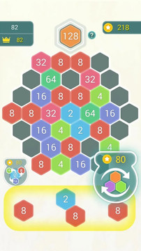 HexPop: Merge number to 2048, Free Puzzle Games图片5