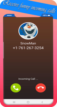 snowman video call and chat simulation game图片2