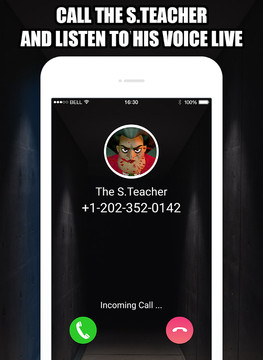 Talk To Teacher 3D™ - Scary Teacher Call Simulator图片3