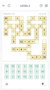 Math Puzzle Games - Crossmath图片1