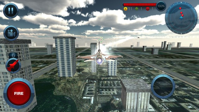 Jet Plane Fighter City 3D图片7