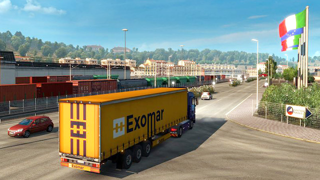 驾驶 盛大 印度人 市 货物 卡车 主动 3D图片1