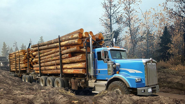Heavy Logging Cargo Truck Transport Simulator图片5
