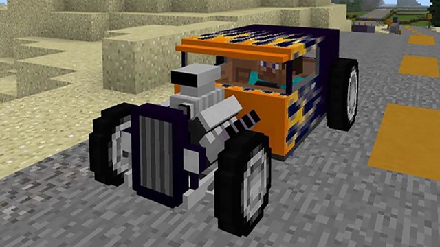 Hot-rod race addon Minecraft PE图片3