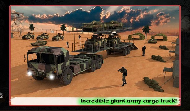 Army Cargo Transport Truck图片10
