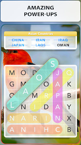 Word Search Nature Puzzle Game图片3