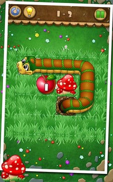 小蛇吃苹果图片8