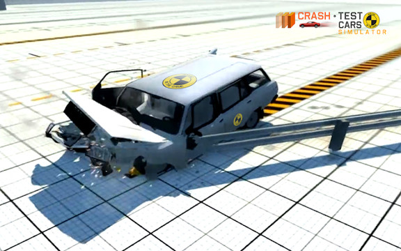 Car Crash Test VAZ 2104图片3
