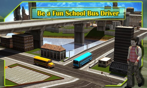 校园巴士驾驶3D图片1
