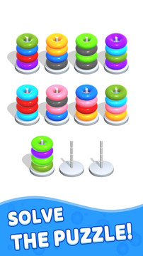 Color Hoop Stack - Sort Puzzle图片6