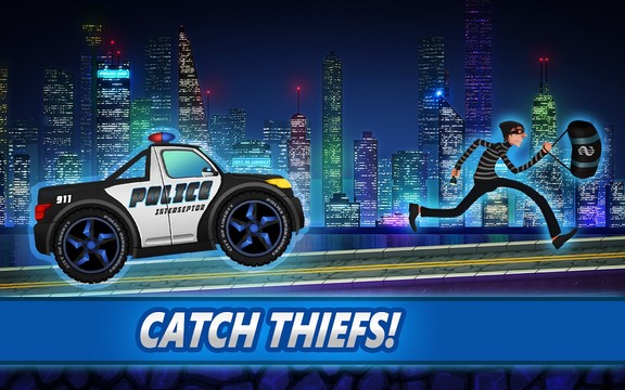 Police car racing for kids图片6