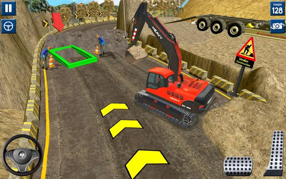 重 挖掘机 模拟器 2020年： 3D 挖掘机 游戏图片5