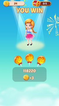 Sweet match 3 puzzle game : Candy holic图片5