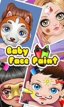 宝贝画脸 - 儿童游戏图片3