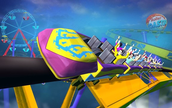 Roller Coaster Racing 3D 2 player图片11