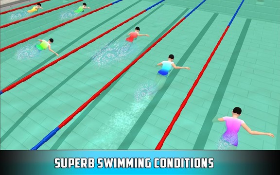 翻转游泳比赛2017年3D图片1