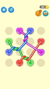 Tangled Line 3D: Knot Twisted图片5