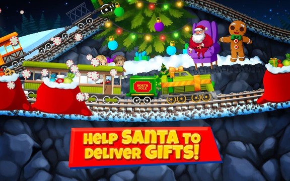 Christmas Games: Santa Train Simulator图片3