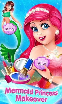 Mermaid Princess Makeover Game图片3