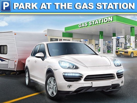 Gas Station Car Parking Game图片2