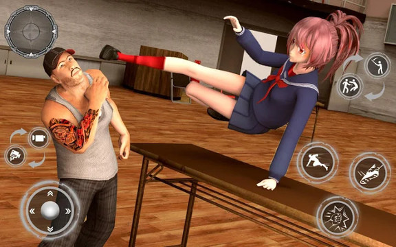 School Girl Survival Battle 3D图片1