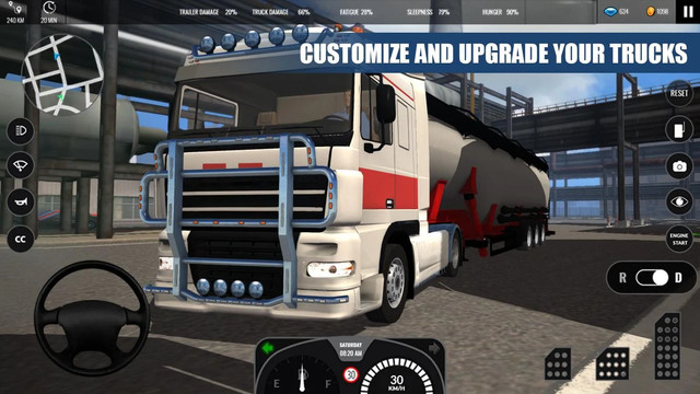 欧洲卡车模拟器高级版汉化修改版图片1