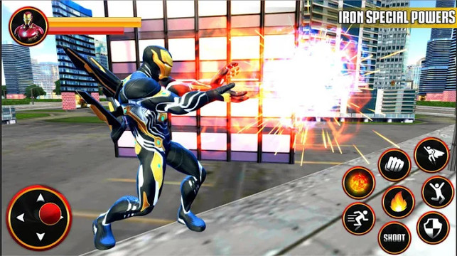 Ultimate KungFu Superhero Iron Fighting Free Game图片1