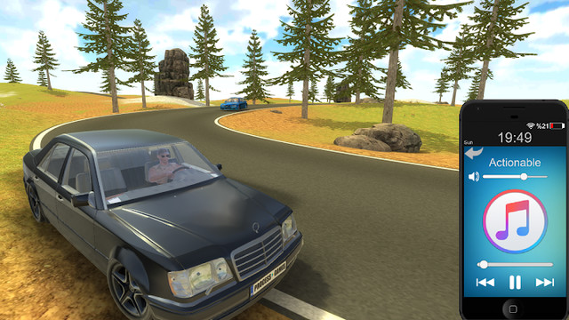 Benz E500 W124 Drift Simulator图片5