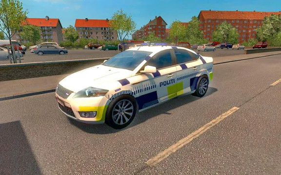 Smart Police Car Parking 3D: PvP Free Car Games图片2