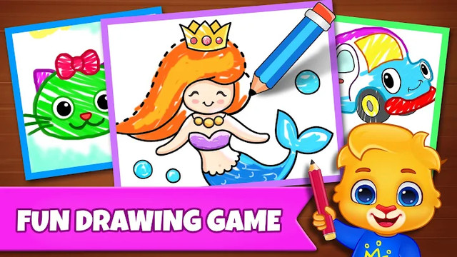 Drawing Games: Draw & Color For Kids图片1