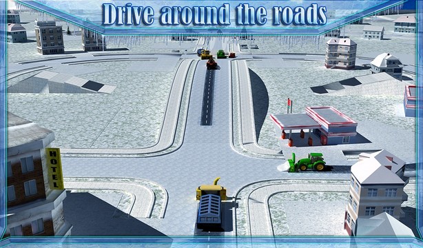 Snow Blower Truck Simulator 3D图片15