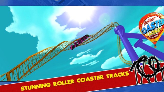 Roller Coaster Racing 3D 2 player图片2