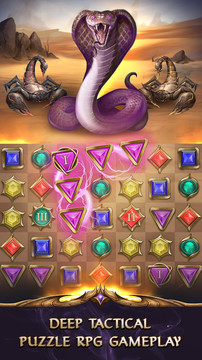 Gemstone Legends - epic RPG match3 puzzle game图片5